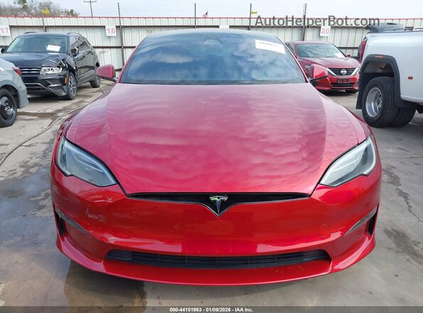 5YJSA1E56RF532528 2024 TESLA MODEL S Red 