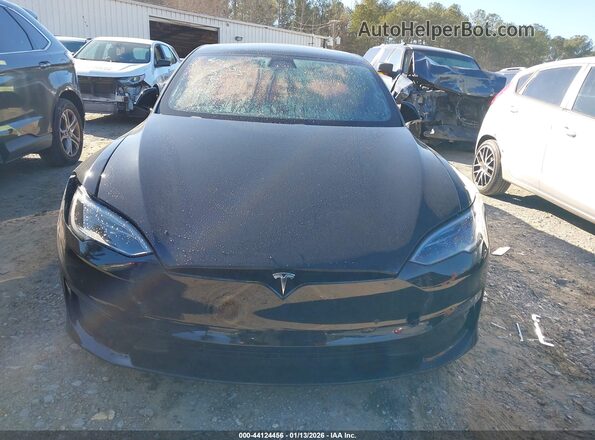 5YJSA1E57NF486153 2022 TESLA MODEL S Черный Вид панели приборов