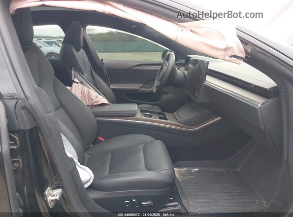 5YJSA1E5XRF536646 2024 TESLA MODEL S Black Вид салону спереду