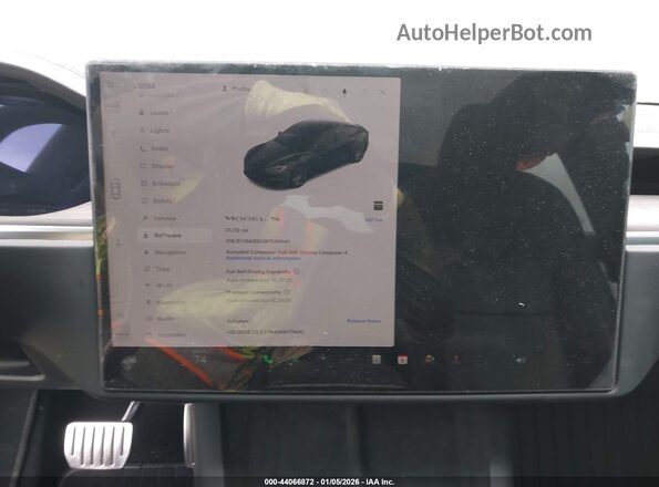 5YJSA1E5XRF536646 2024 TESLA MODEL S Black Вид задніх сидінь