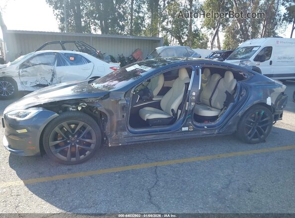 5YJSA1E62MF452564 2021 TESLA MODEL S Gray 