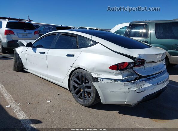 5YJSA1E62MF452886 2021 TESLA MODEL S White 