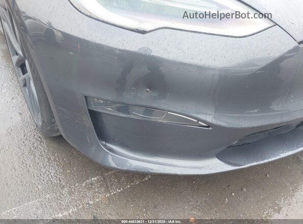 5YJSA1E64MF431084 2021 TESLA MODEL S Gray წინა ხედი