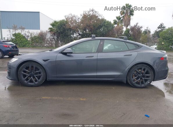 5YJSA1E64MF431084 2021 TESLA MODEL S Gray 