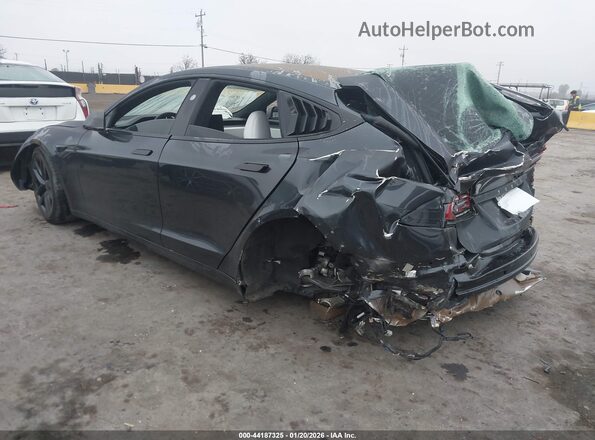 5YJSA1E66RF534577 2024 TESLA MODEL S Black Задня ліва чверть