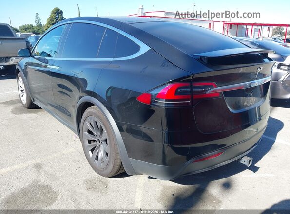 5YJXCAE20LF239771 2020 TESLA MODEL X Black უკანა მარცხენა