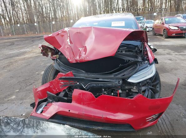 5YJXCBE20KF192231 2019 TESLA MODEL X Red 