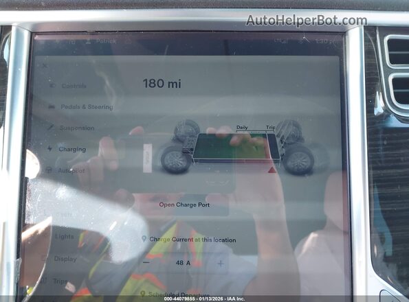 5YJXCBE25GF013298 2016 TESLA MODEL X Red 