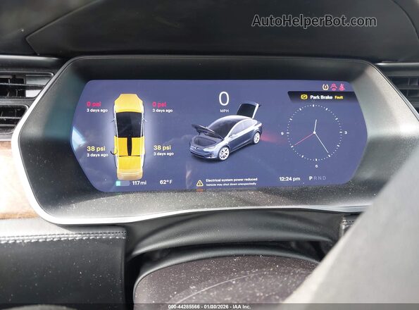 5YJXCBE25MF321650 2021 TESLA MODEL X Серый Вид задних сидений