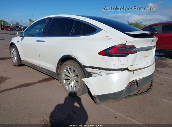 5YJXCBE2XGF008775 2016 TESLA MODEL X White Задня ліва чверть
