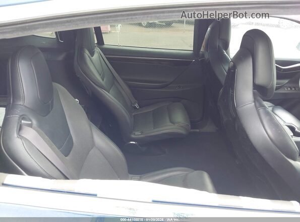 5YJXCBE2XGF023826 2016 TESLA MODEL X Синий Вид наклейки с VIN-кодом