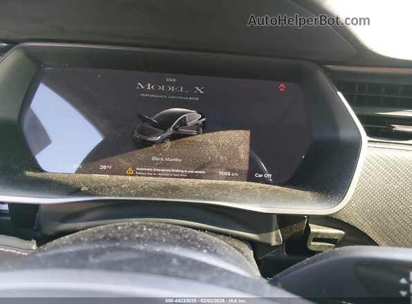 5YJXCBE47MF323353 2021 TESLA MODEL X Black Вид задніх сидінь