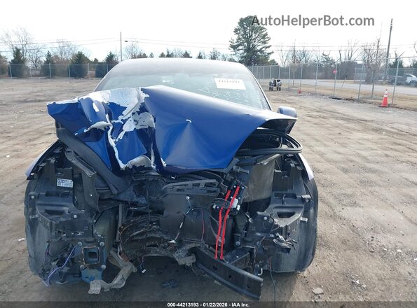 5YJXCDE29MF321680 2021 TESLA MODEL X Blue Instrument cluster view