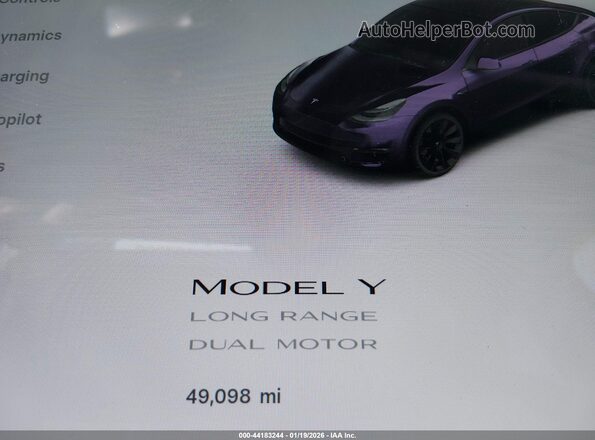 5YJYGDEE2MF108380 2021 TESLA MODEL Y Black 