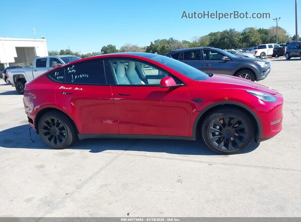 5YJYGDEE3LF023613 2020 TESLA MODEL Y Red Vista interior de 360 grados