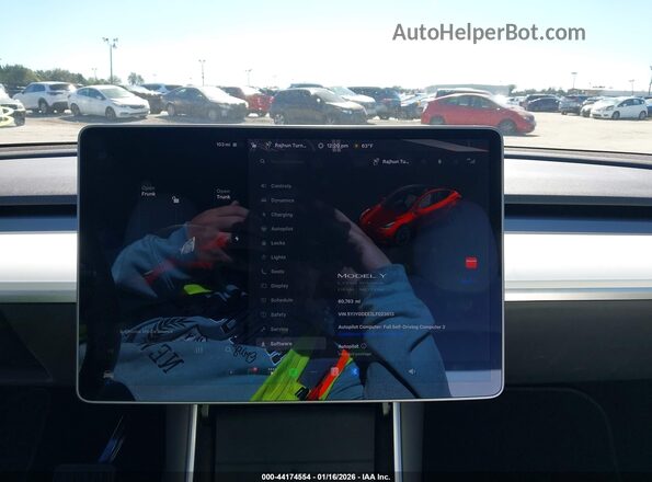 5YJYGDEE3LF023613 2020 TESLA MODEL Y Red 
