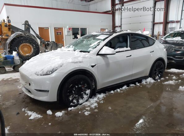 5YJYGDEE5MF242039 2021 TESLA MODEL Y White Front left