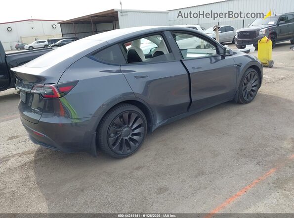 5YJYGDEE8LF022974 2020 TESLA MODEL Y Gray Rear right