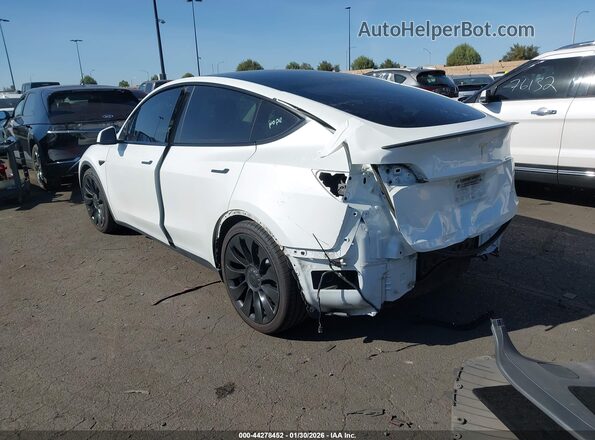 5YJYGDEF7LF001963 2020 TESLA MODEL Y White Задня ліва чверть