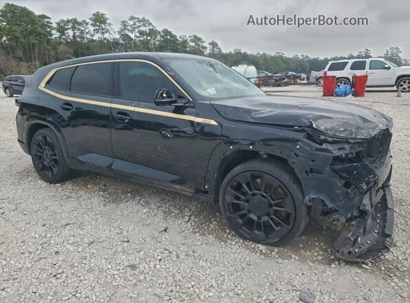 5YM23CS01R9W91344 2024 BMW XM Black Передня права чверть