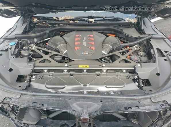 5YM23CS01R9W91344 2024 BMW XM Black Вид підкапотного простору