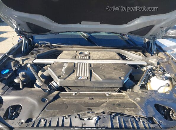 5YM23EC03R9U11806 2024 BMW X4 Light Blue Вид сзади