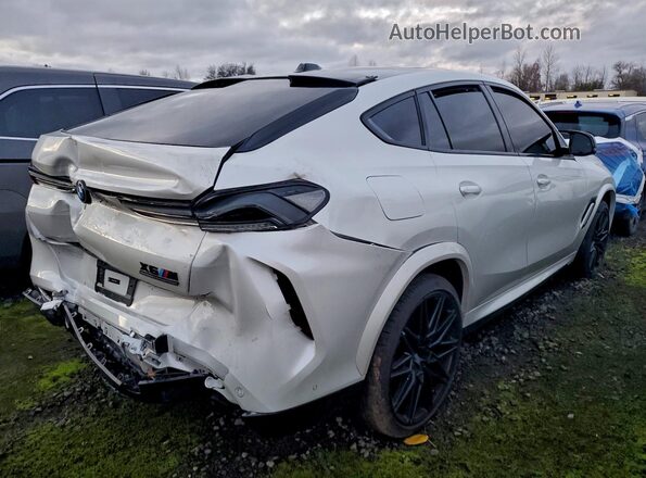 5YM23ET01R9U38650 2024 BMW X6 White Tył prawy