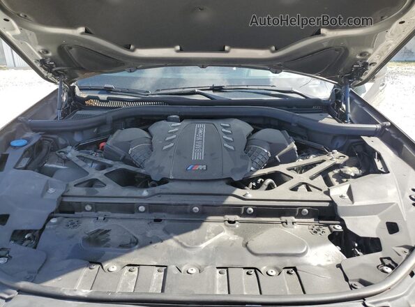 5YMCY0C01N9J65891 2022 BMW X6 Gray უკანა სალონის ხედი