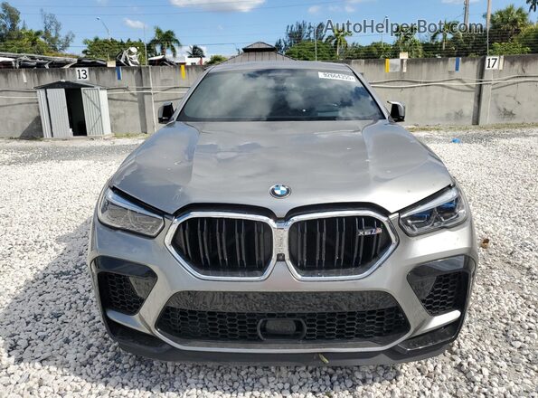 5YMCY0C01N9J65891 2022 BMW X6 Gray წინა ხედი