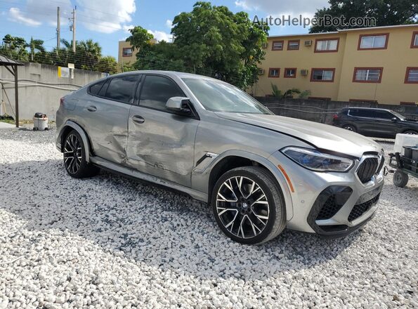 5YMCY0C01N9J65891 2022 BMW X6 Gray წინა მარჯვენა