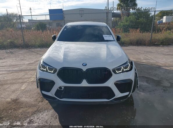 5YMCY0C05N9J59690 2022 BMW X6 M White 