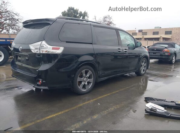 5tdxz3dc8ls069014 2020 TOYOTA SIENNA Black Rear right