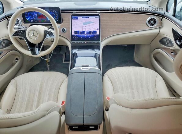 W1KCG2DB0PA032229 2023 MERCEDES-BENZ EQS White Widok zestawu wskaźników