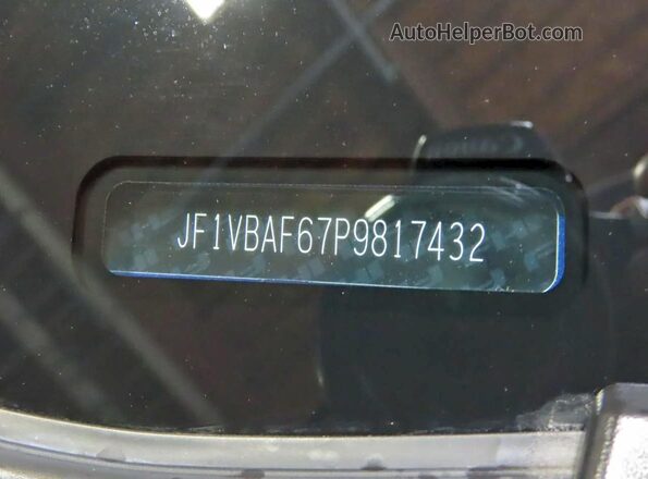 JF1VBAF67P9817432 2023 SUBARU WRX Blue Սալոնի հետևի տեսք
