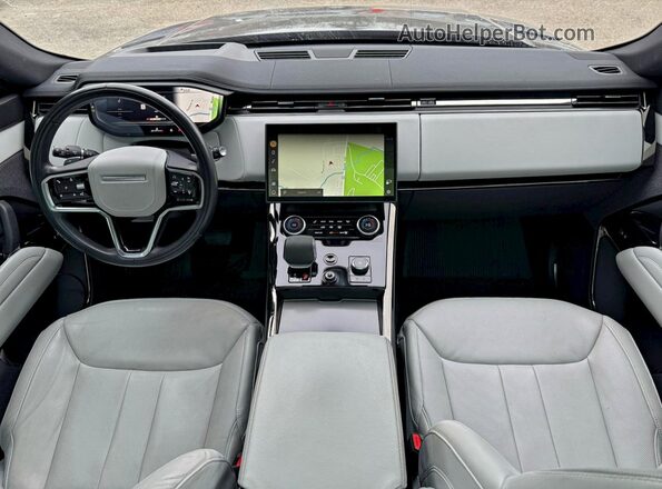 SAL1P9EU4PA135253 2023 LAND ROVER RANGE Black უკანა სალონის ხედი