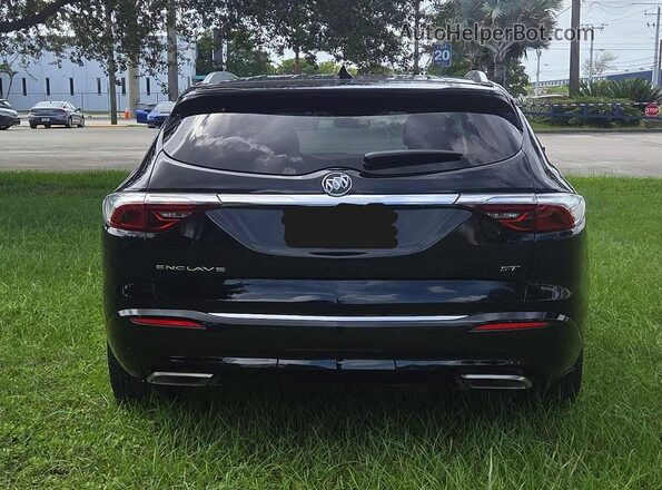5GAERBKW2PJ190253 2023 BUICK ENCLAVE Black Вид салону спереду