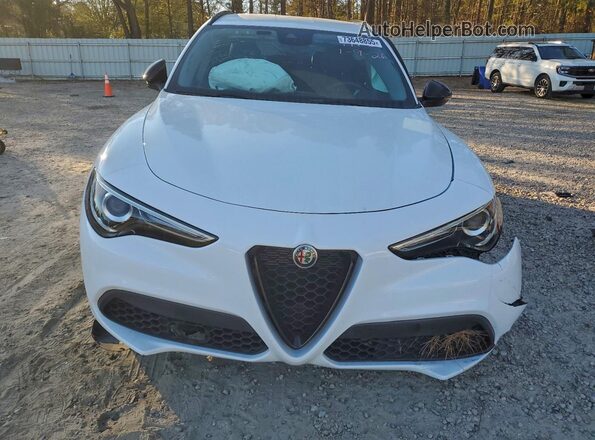ZASPAJAN3M7D13513 2021 ALFA ROMEO STELVIO White Vista trasera