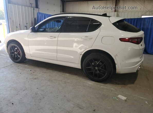 ZASPAKBN6M7D08889 2021 ALFA ROMEO STELVIO Белый Задняя правая четверть
