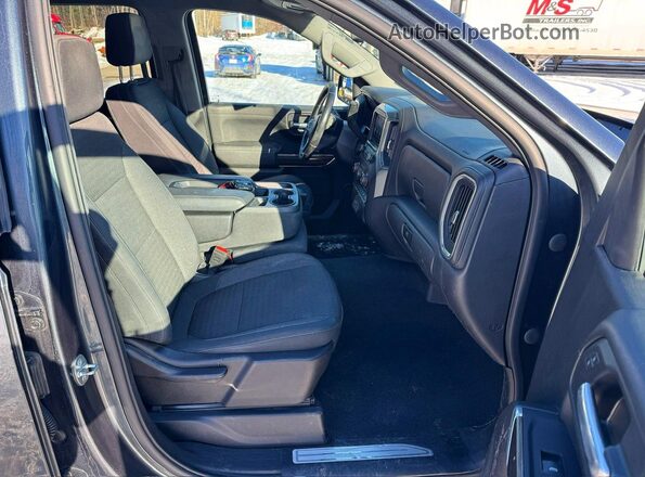 3GCUYDED8MG157015 2021 CHEVROLET SILVERADO Gray Вид ззаду