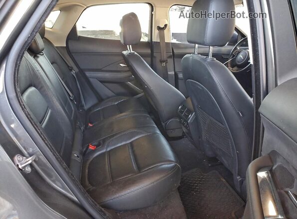 SADFJ2FX3J1Z09034 2018 JAGUAR E-PACE Gray უკანა სალონის ხედი