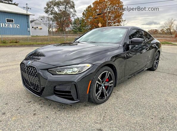 WBA13AR09MCF20741 2021 BMW M4 Black Задня права чверть