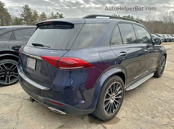 4JGFB4KB3MA495610 2021 MERCEDES-BENZ GLE-CLASS Blue Դիմացի տեսք