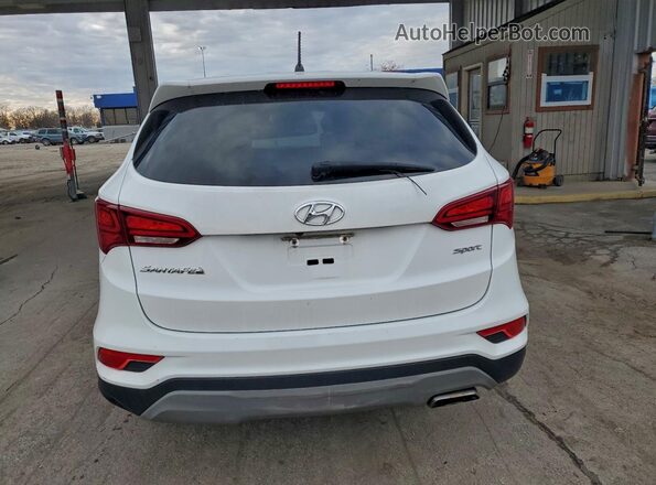 5XYZT3LB5JG564199 2018 HYUNDAI SANTA FE White 