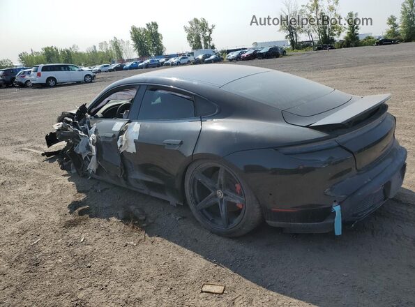 WP0AB2Y16PSA35960 2023 PORSCHE TAYCAN Blue Tył prawy