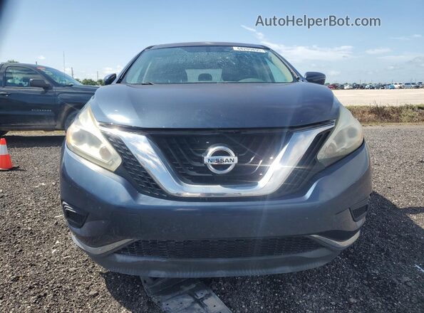5N1AZ2MG2GN142629 2016 NISSAN MURANO Blue უკანა ხედი