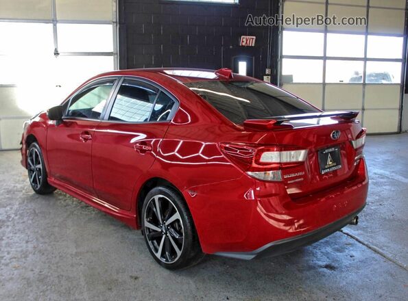 4S3GKAL68M3601160 2021 SUBARU IMPREZA Red 