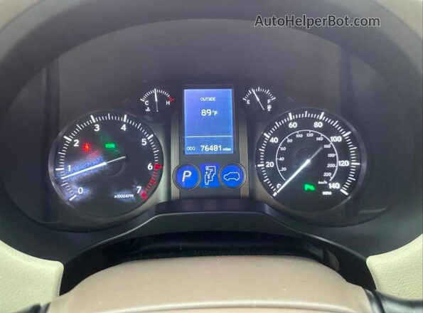 JTJBM7FX9K5231847 2019 LEXUS GX Серый 