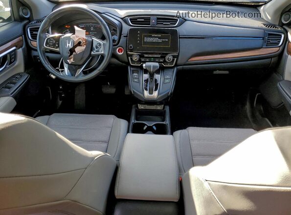 5J6RW1H81NA013387 2022 HONDA CR-V Gray Vista del cuadro de instrumentos
