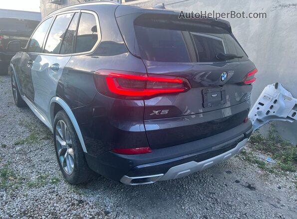 5UXCR6C00M9H35145 2021 BMW X5 Синий 