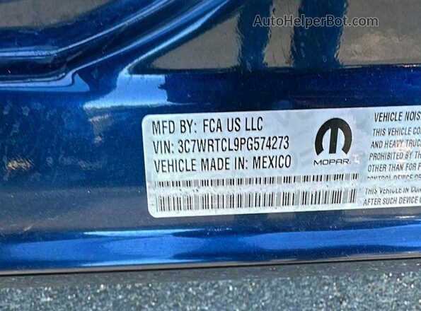 3C7WRTCL9PG574273 2023 RAM 3500 Blue 